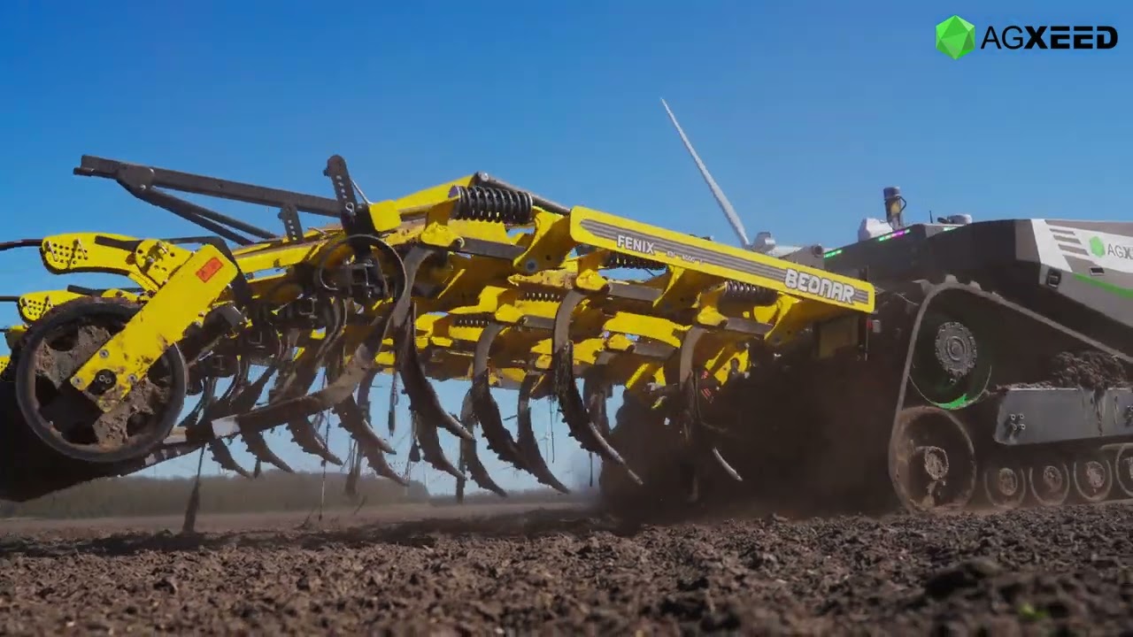 Bednar Fenix 4000L +Agxeed working in Denmark unsupervised 4 metre