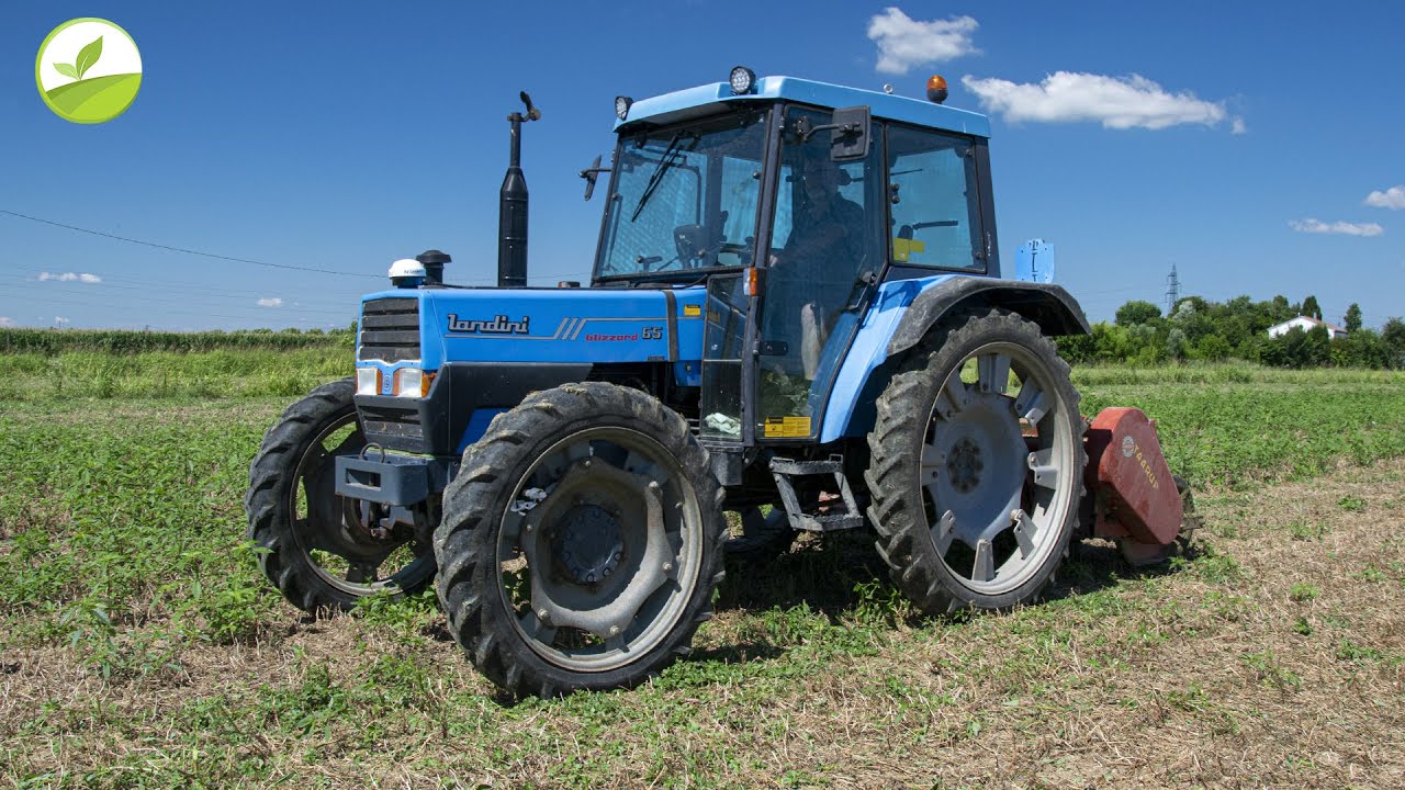 Tractor Vlog EP 45 - DISERBO MECCANICO POST TREBBIATURA | Trinciastocchi Taarup + Landini Blizzard