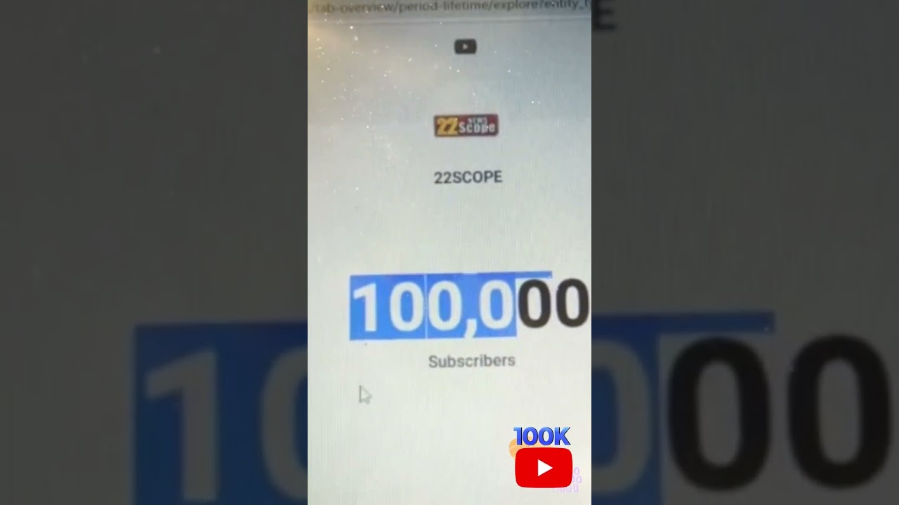 100K SUBSCRIBERS COMPLETE....THANK YOU FOR YOUR SUPPORT