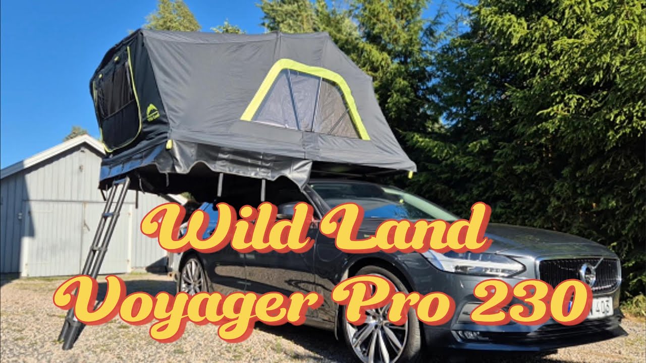 Med taktält Wild Land Voyager Pro 230 till Italien! Del 1