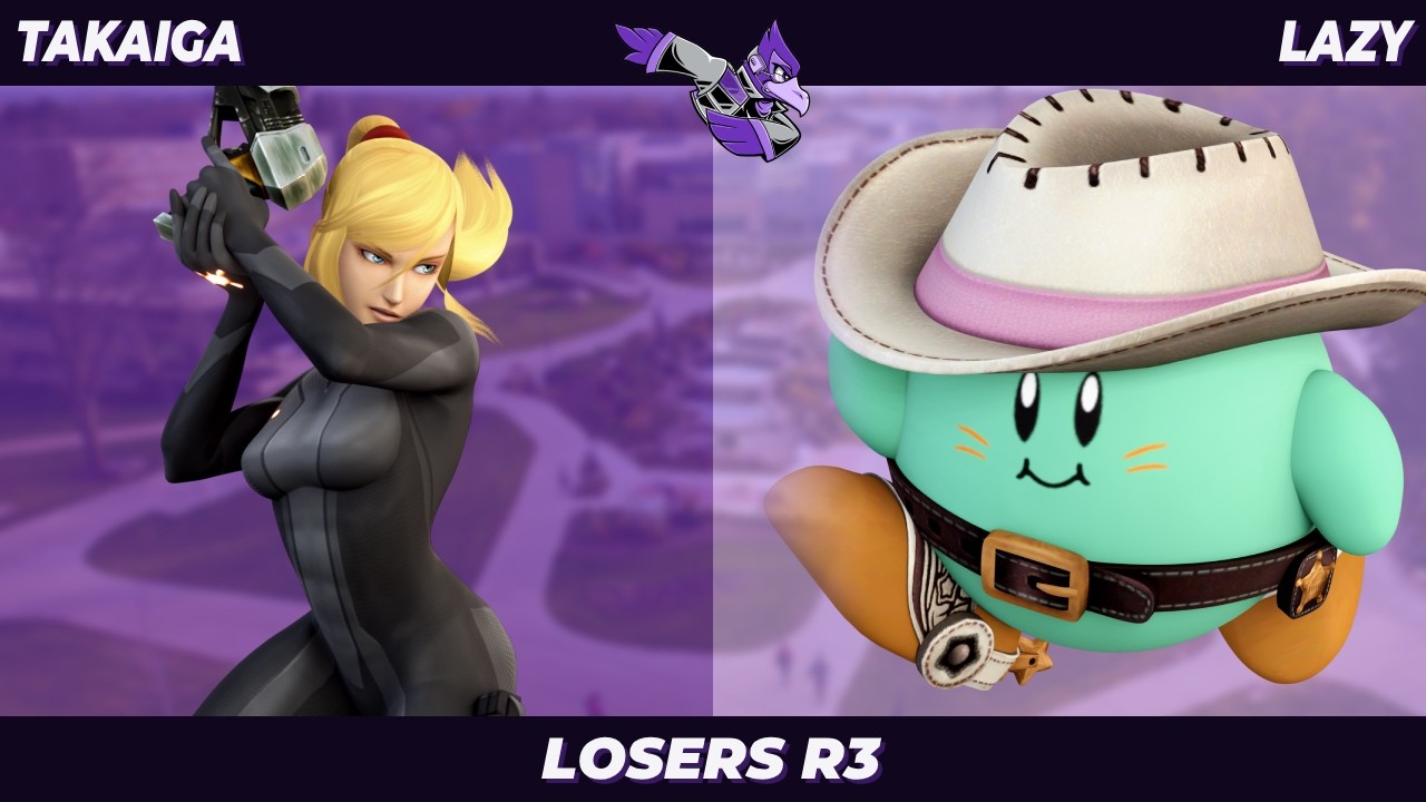 Takaiga (Zero Suit Samus) vs lazy (Kirby) - Warhawk Weekly 40 Project+ Losers R3
