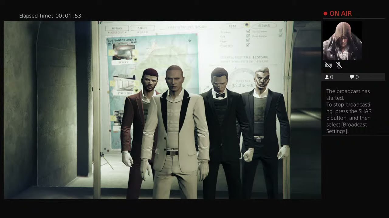 GreatestRandom's Live PS4 Broadcast #1 - Grand Theft Auto 5 Online