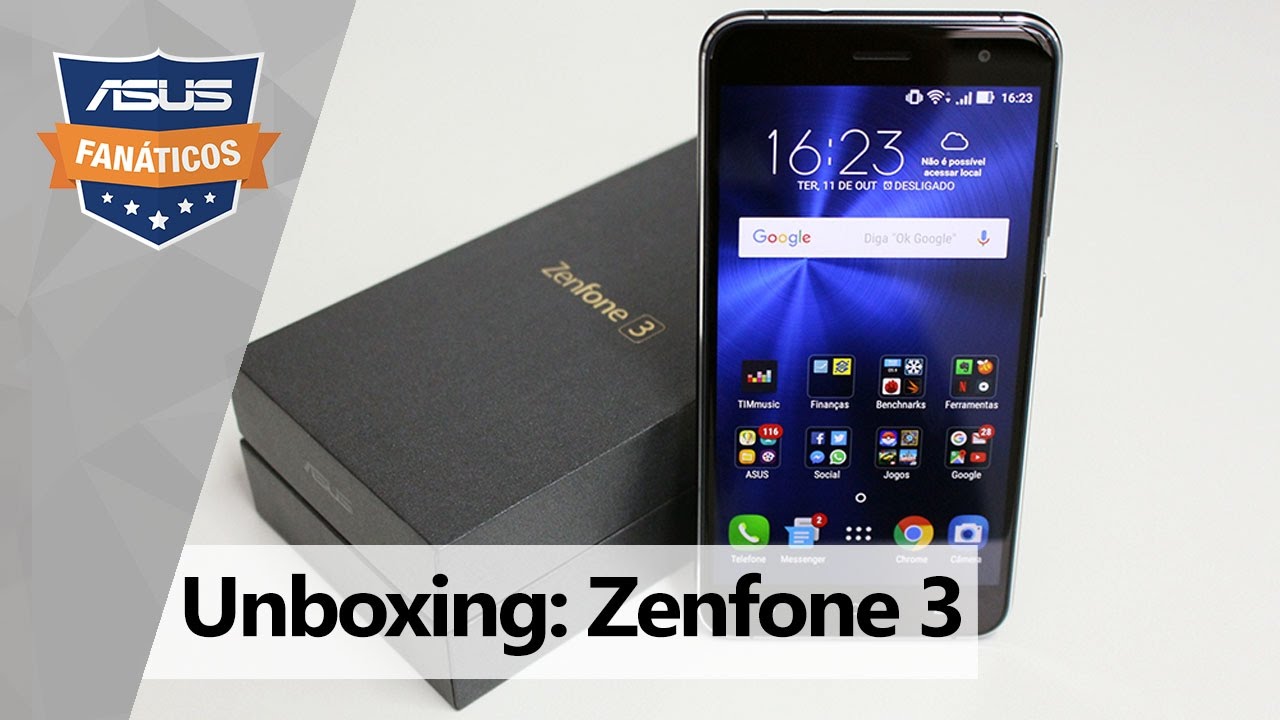 ASUS ZenFone 3: unboxing e hands-on
