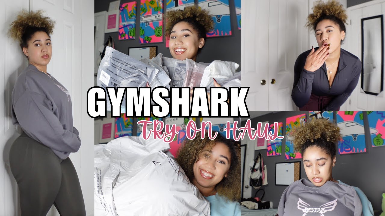 GYMSHARK TRY ON HAUL 🛍️💰|| item details, full try on haul, gym clothing, not sponsored