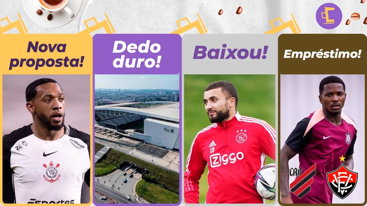 Nova proposta de Martínez pra rescindir; veja valores l Cacá no Vitória ou CAP? l Marroquinho baixou