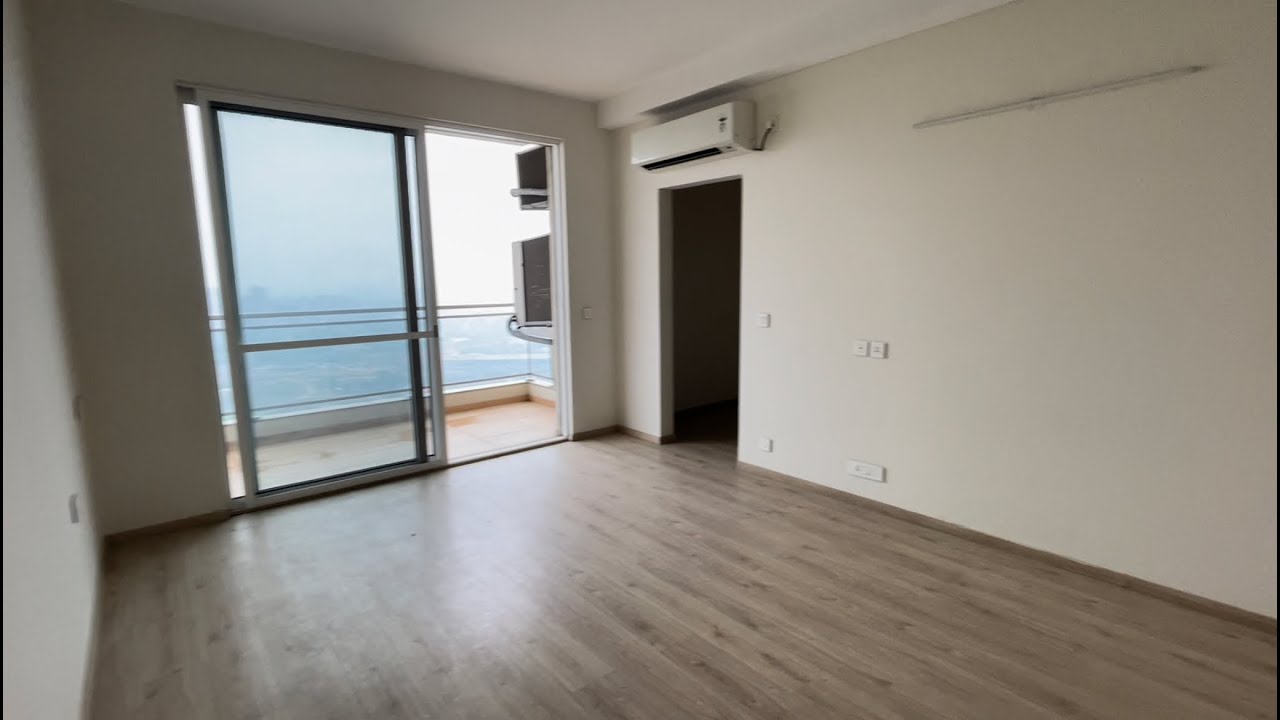 Experion Windchants, Sector 112, Gurugram: 2441 sqft 2Bhk + Study + Utility Actual Flat Video …