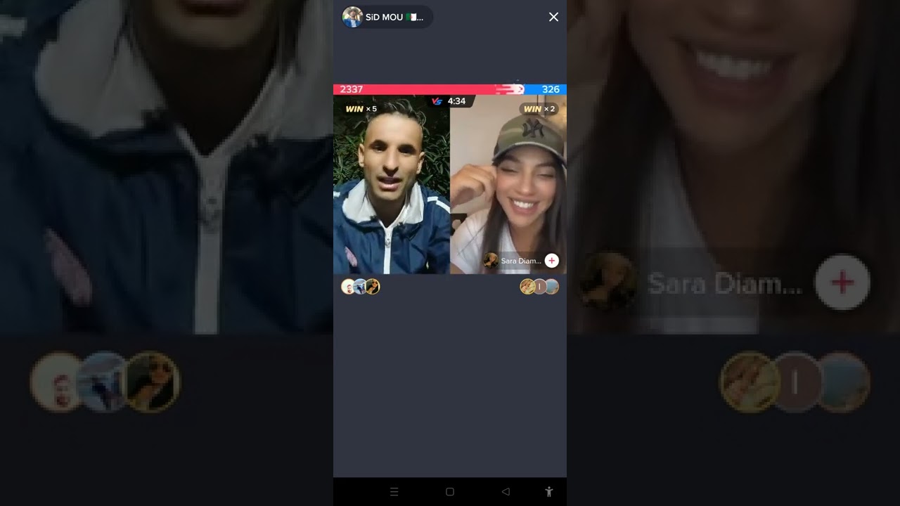 لايف سارة و حمزة بعد الخرجة الأسطورية تموت بضحك 😆😆😆😆😆