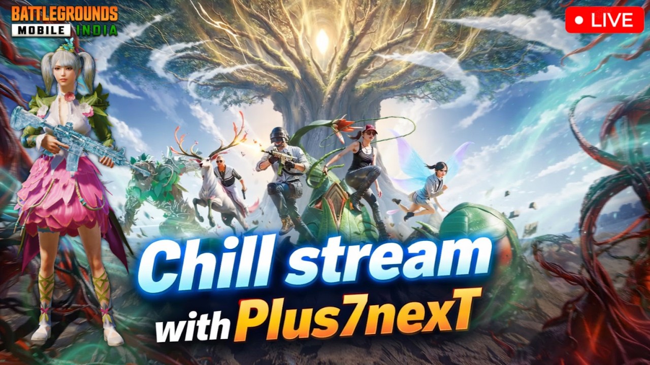 Let’s Enjoy BGMI 🤩Chill Stream with Friends | Road to  🔴 1K Subscribe…..