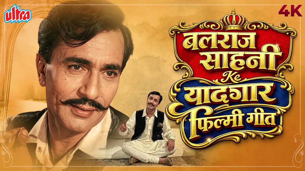 बलराज साहनी के यादगार फिल्मी गीत - Balraj Sahni Film Songs Jukebox - Retro Bollywood Classics