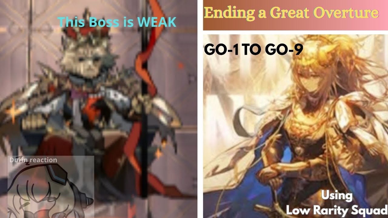 I Tried to Use Low Rarity Operator in this Event [Arknights - Ending a Great Overture]