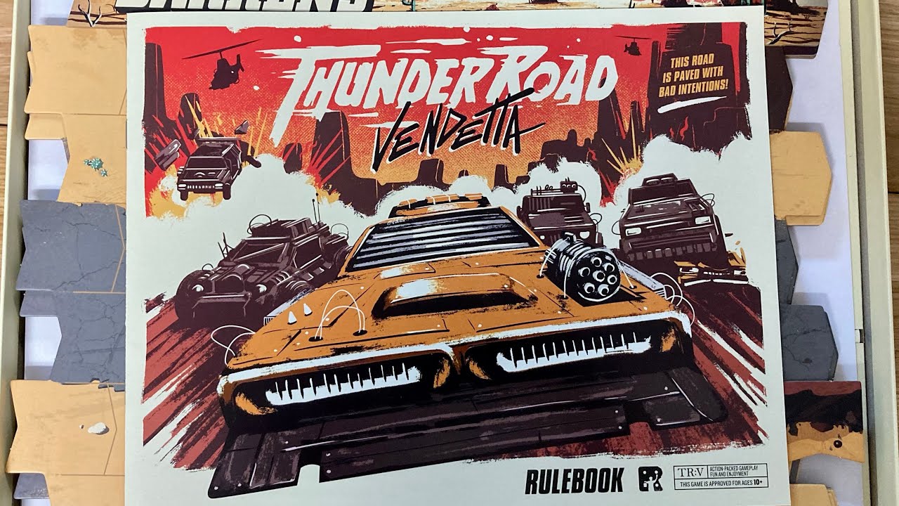 Thunder Road Vendetta is here! A quick unboxing.
