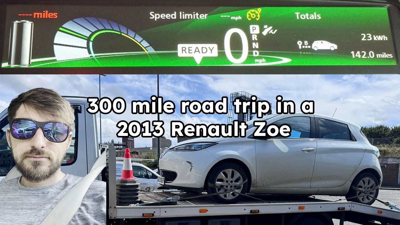 Can a 2013 Renault Zoe Survive a 300+ Mile Road Trip? Real UK EV Challenge!