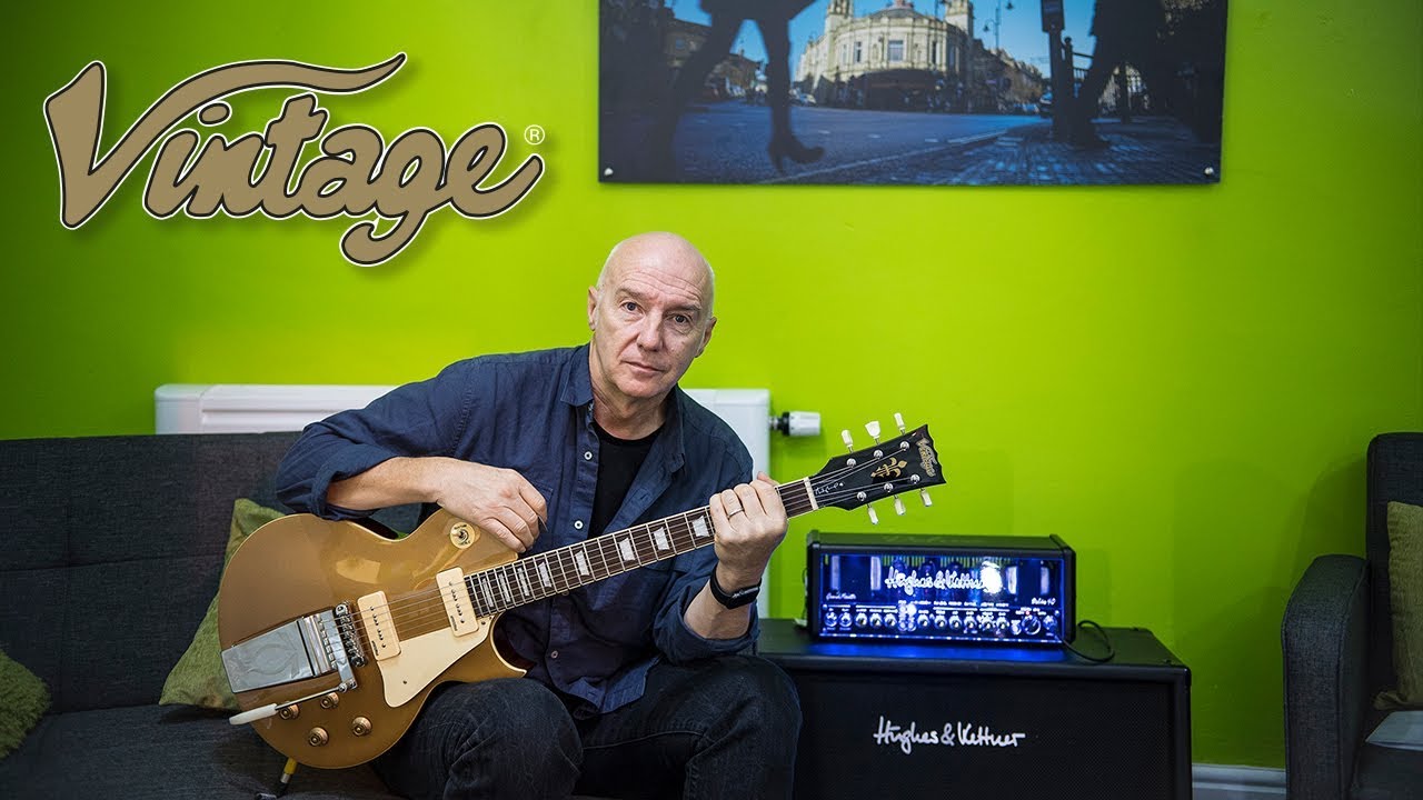 Vintage V100MU Midge Ure Signature Guitar
