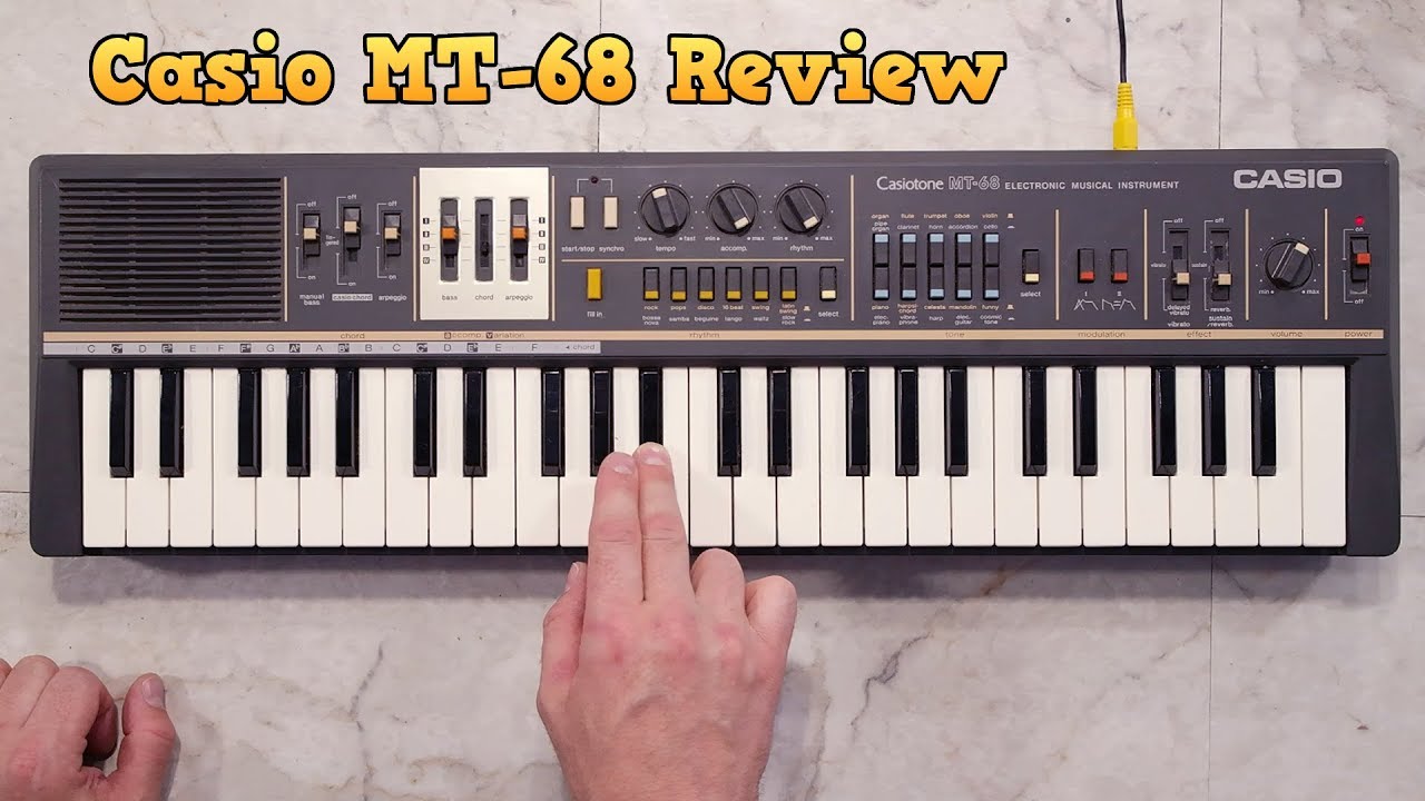 Casio MT-68 Обзор синтезатора с Андерсом Дженсеном