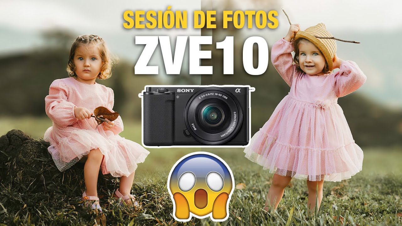 SESIÓN de FOTOS SONY ZVE10 😭 NO CREERÁS ESTO...