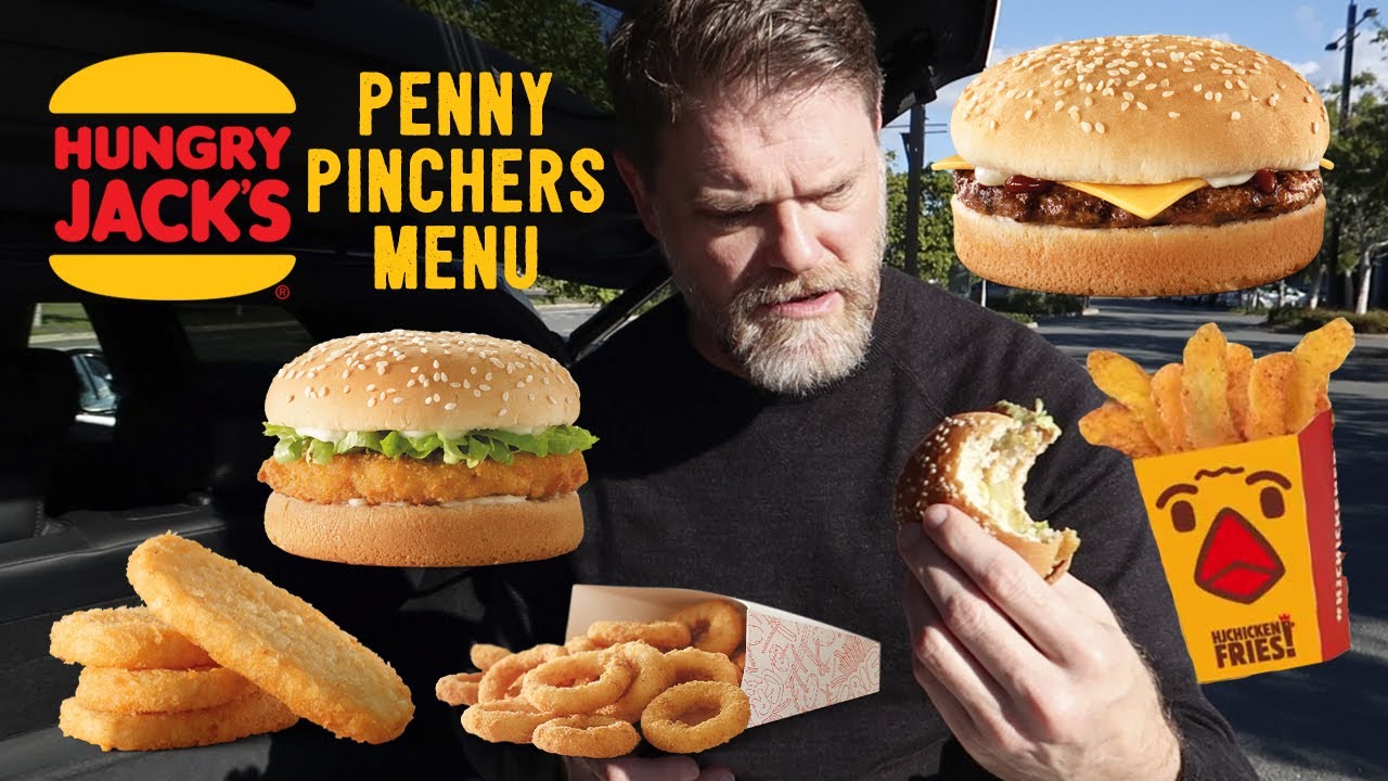 HUNGRY JACK'S PENNY PINCHER RANGE FOOD REVIEW - Greg's Kitchen