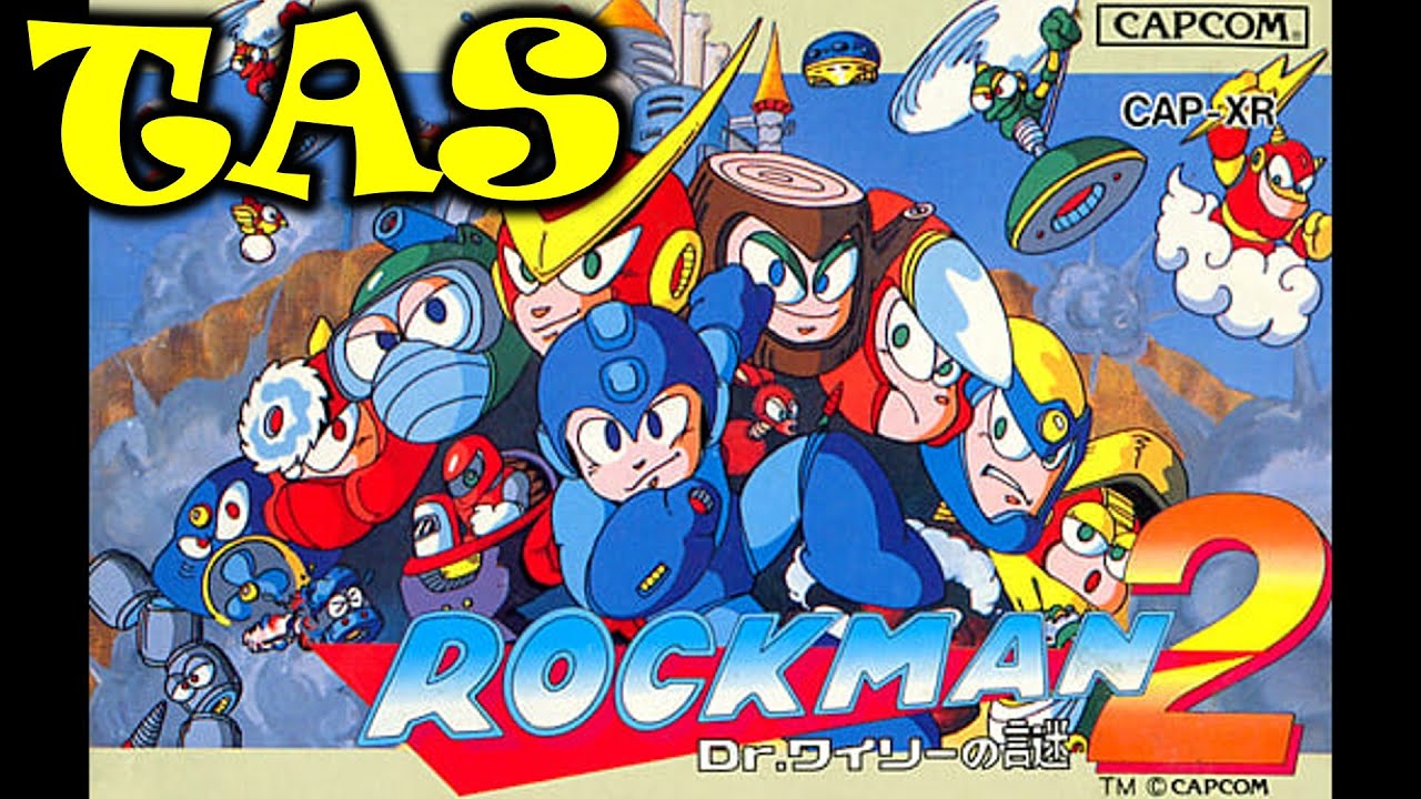 【TAS】ロックマン2 Dr.ワイリーの謎【レトロゲーム】【ニコニコ動画コメ付き】