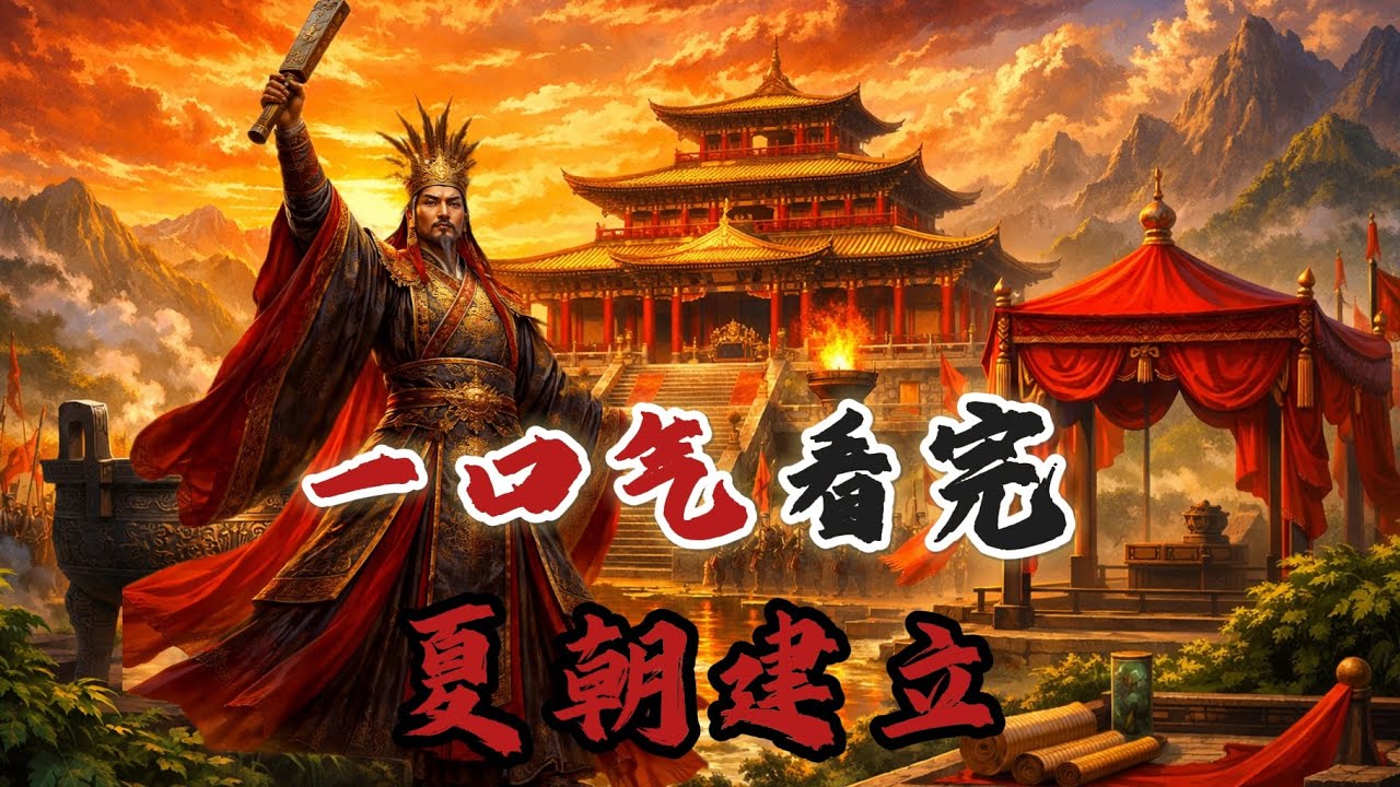 夏朝的建立 ，一场惊天动地的权利洗牌！