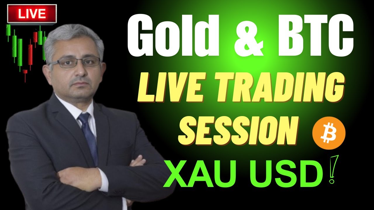 Gold Live Trading Session | XAU USD Analysis Learning with Practical | #btc #gold