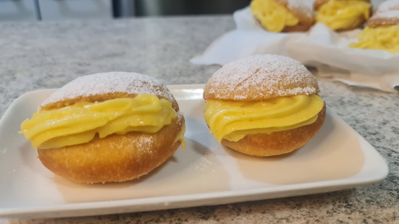 BERLINES, BOMBAS, BERLINESAS Y CREMA PASTELERA CASERA #emprendedores #berlin