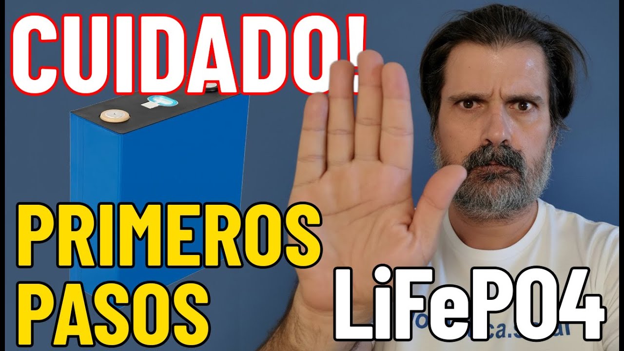 ¡No la uses sin esto! Cómo inicializar tu batería LiFePO₄ paso a paso