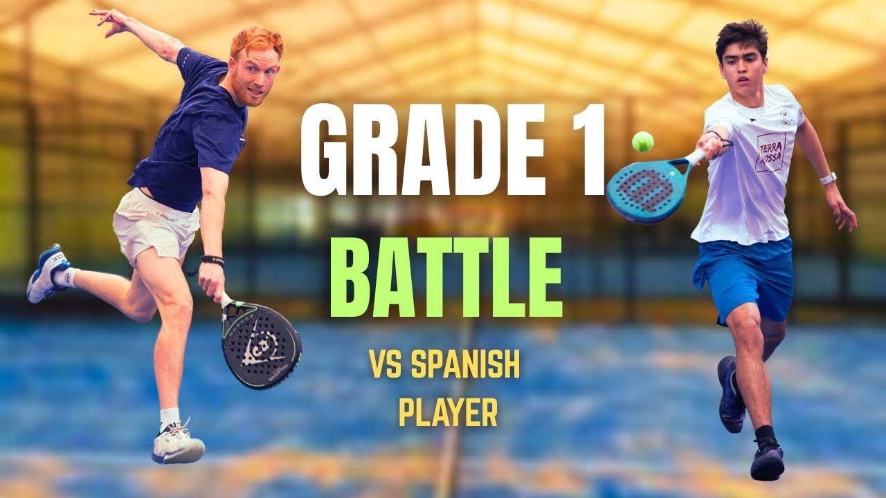 Can I WIN against a Spanish MAESTRO in a Grade 1 Padel Tournament?
