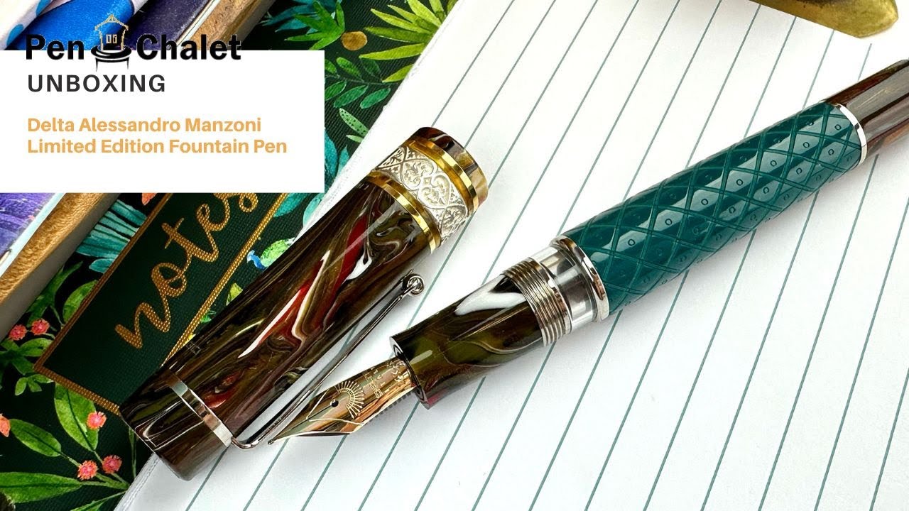 The Enigmatic Delta Alessandro Manzoni Fountain Pen Unveiled