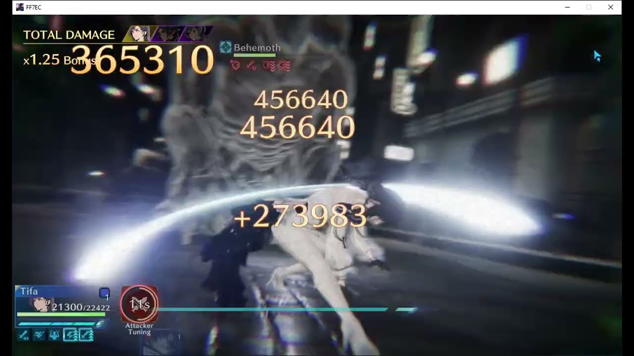 Final Fantasy VII Ever Crisis- Escalation Challenge Behemoth Level 30