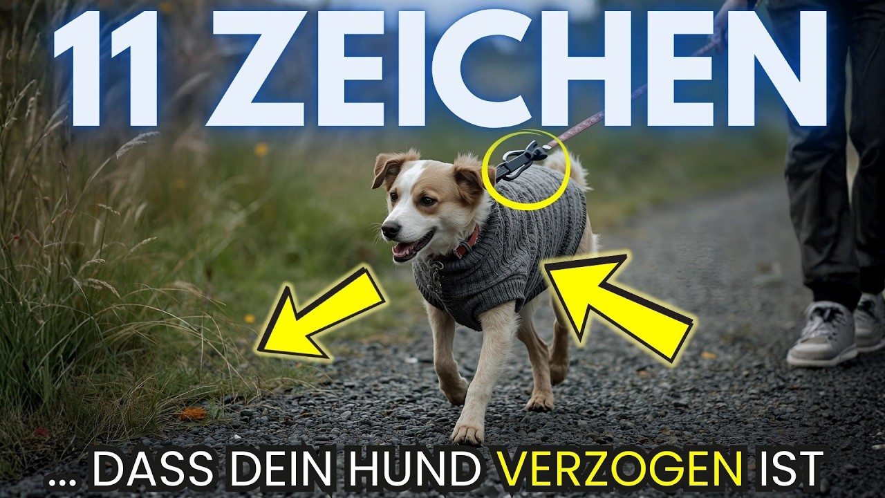 Ist dein Hund VERZOGEN? 11 Zeichen 💥