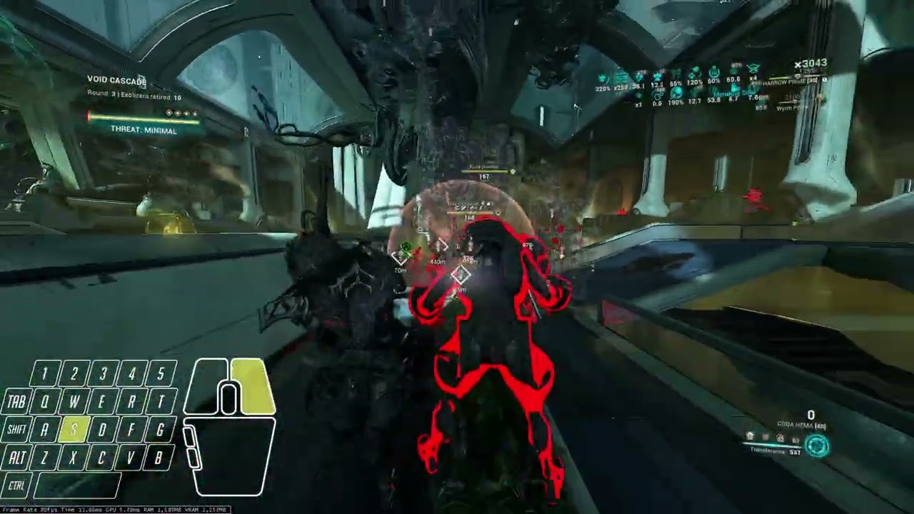 [Warframe] SP Void Cascade 108 Exos Harrow Hema (30 fps edition)