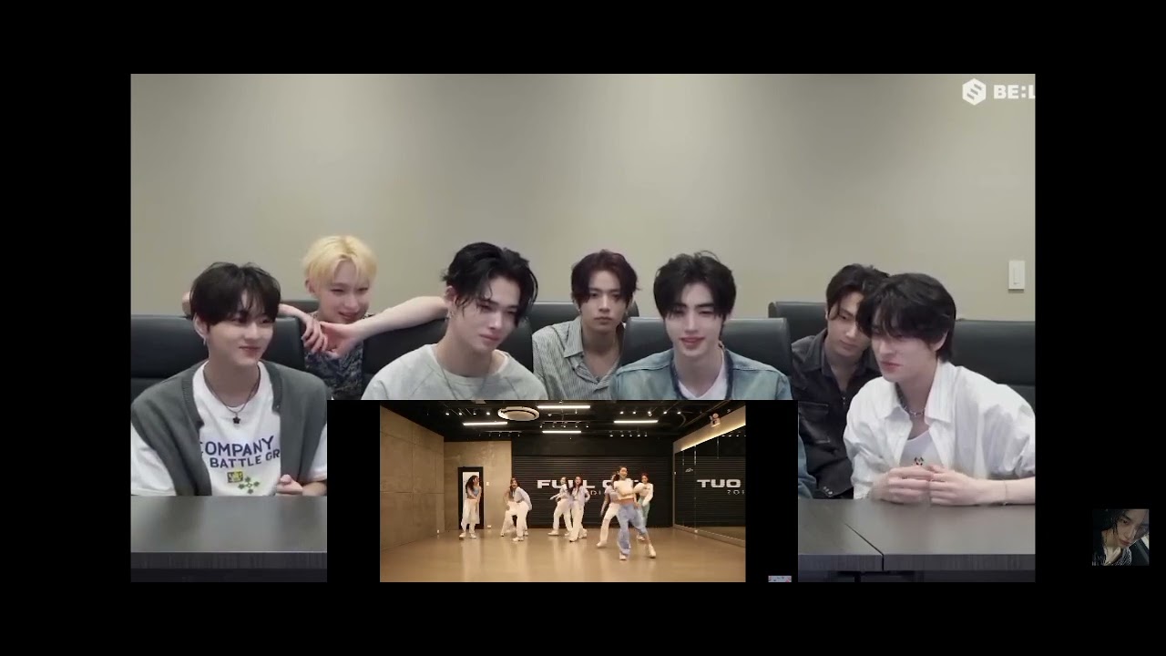 #enhypen react to vini karera practice dance.