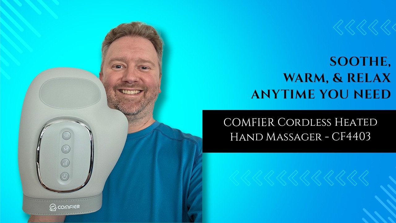 Попрощайтесь с болью в руках: почему этот массажер с подогревом COMFIER полностью меняет жизнь.