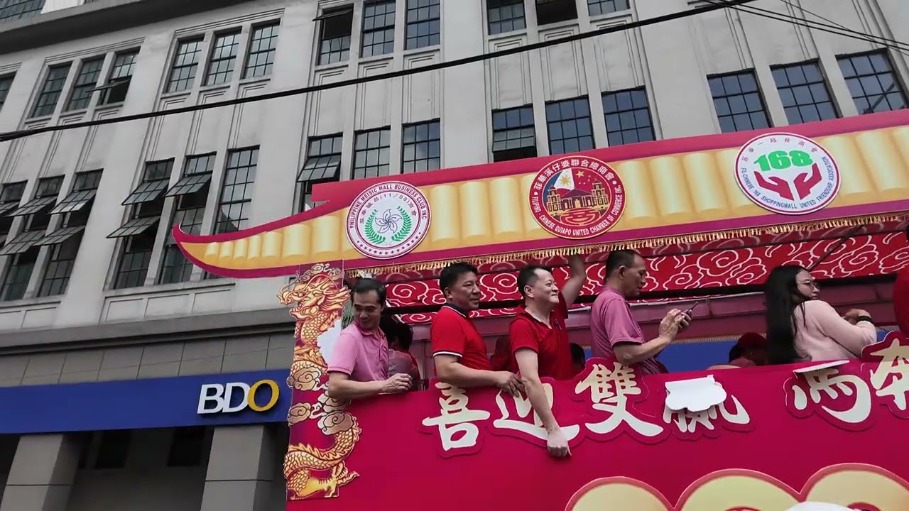Binondo China town chinese new year 