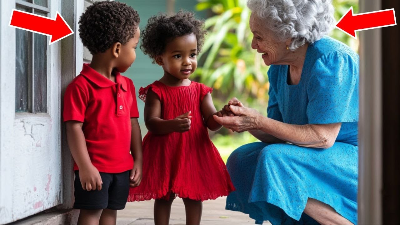 Black twins knock on an elderly woman's door, and their confession changes her life forever...