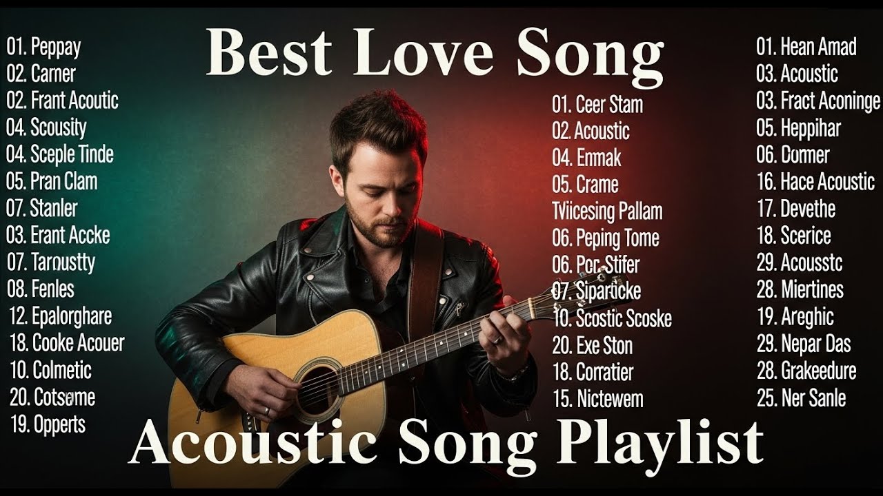 Best Romantic Acoustic Chill Music Vol 【2378】