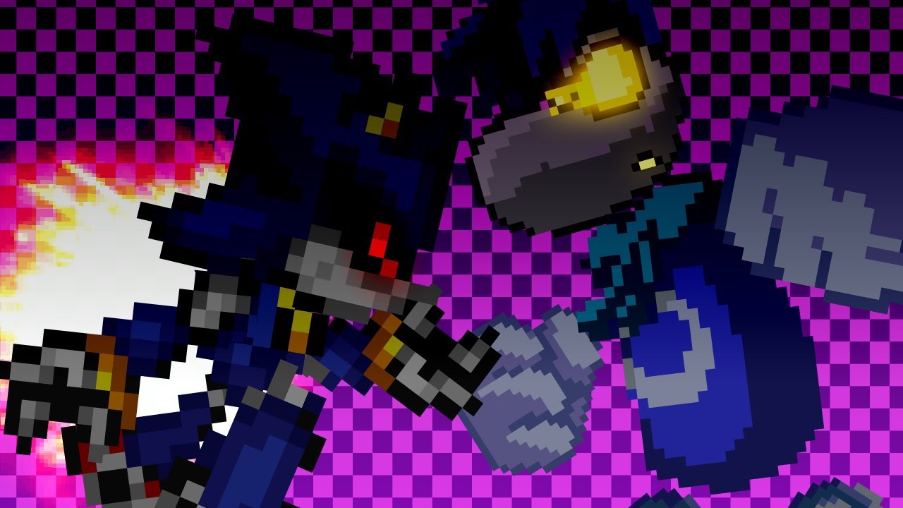 Raymesis VS Metal Sonic - Sprite Animation