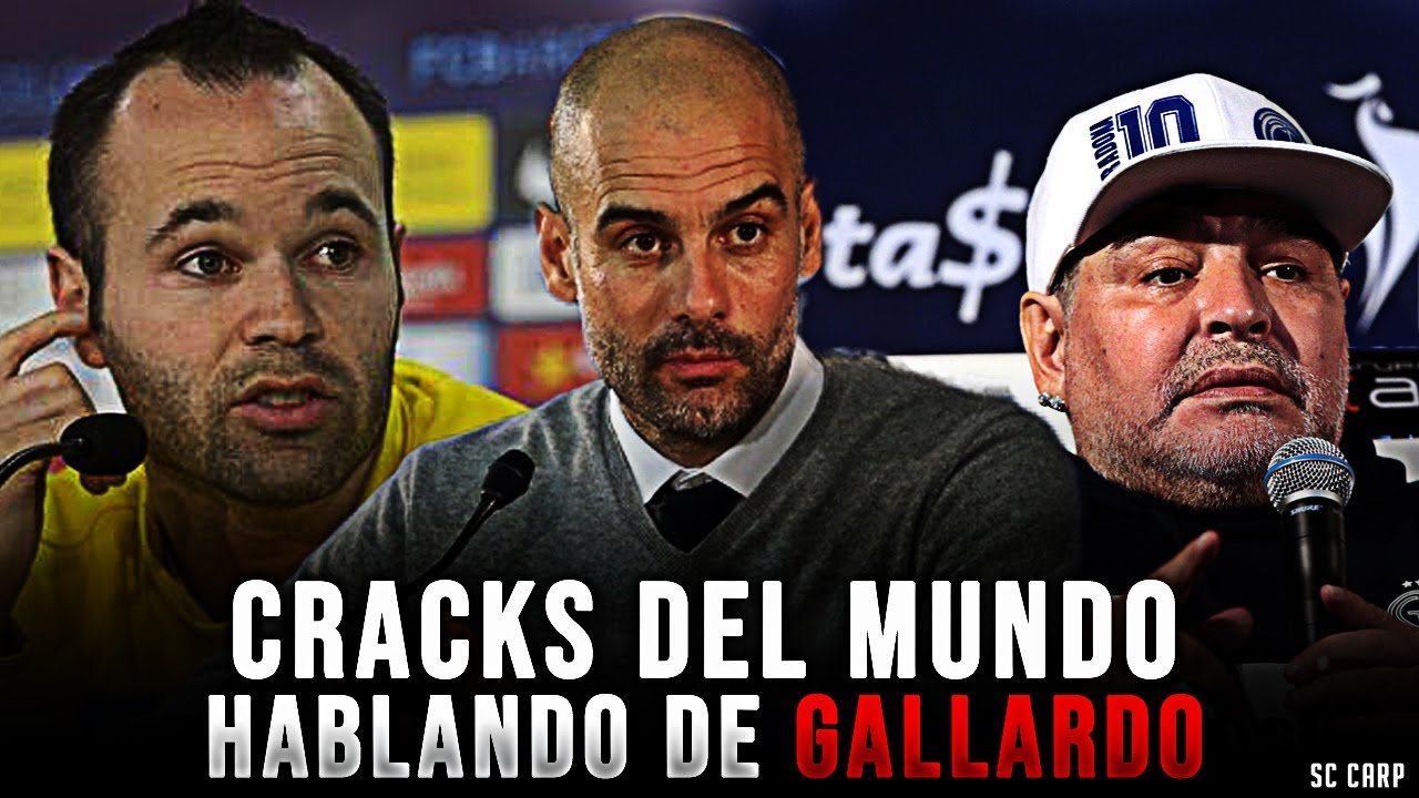 Cracks hablando de Gallardo