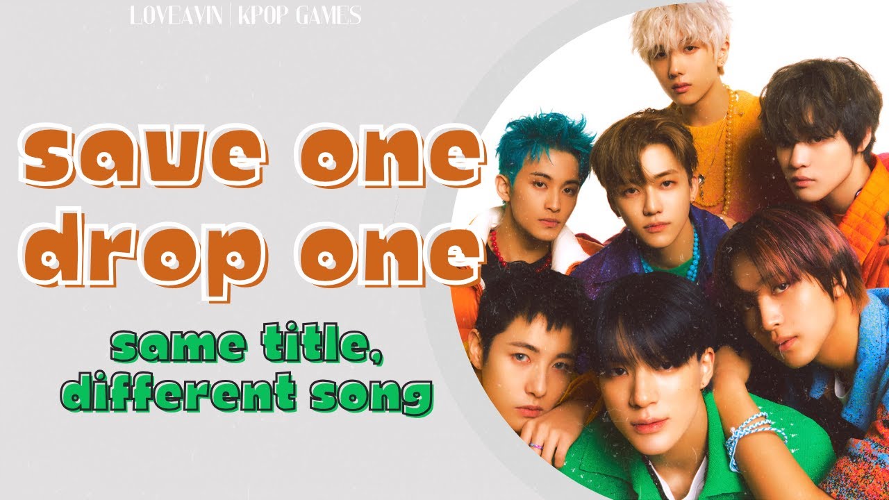 Save One Drop One | KPOP GAME