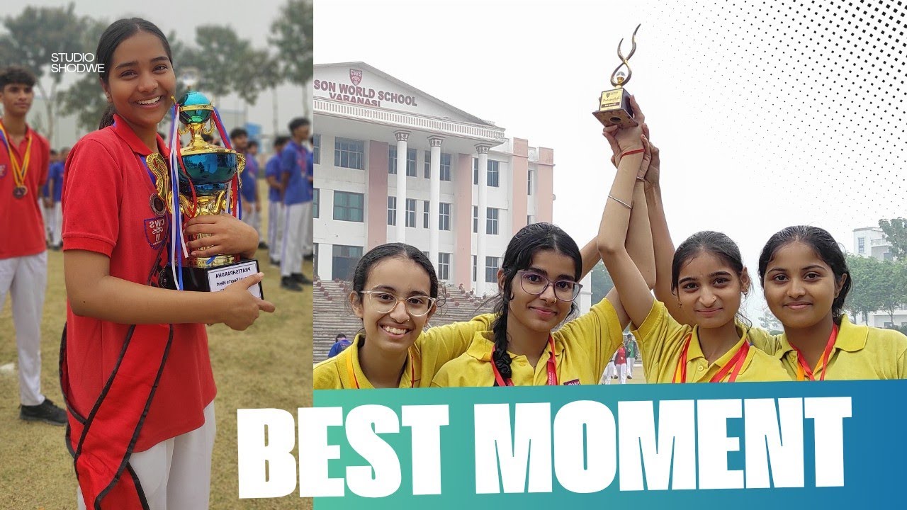 CRIMSON WORLD SCHOOL VARANASI #annual #sport #day