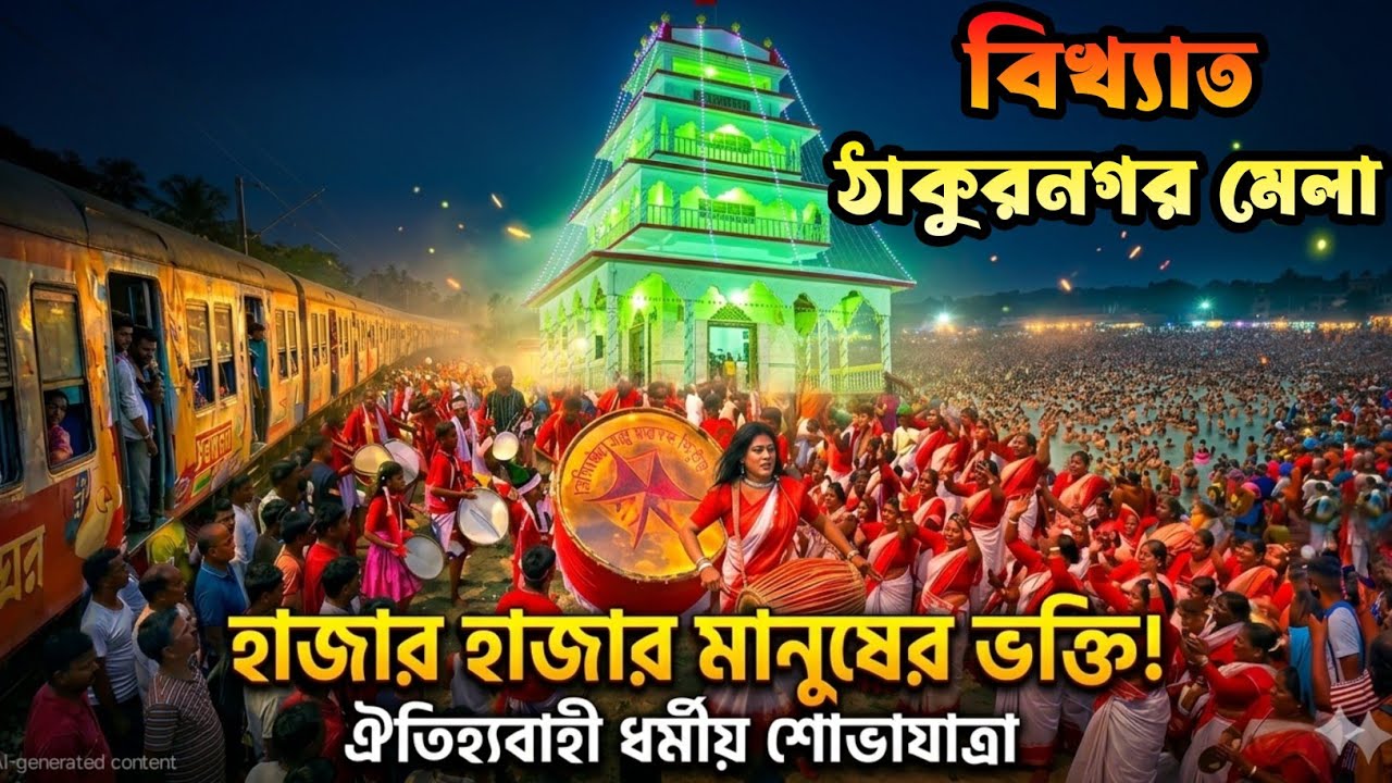 ঠাকুরনগর মেলাতে ফ্রীতে থাকা,খাওয়া সহ খুঁটি নাটি সমস্ত তথ্য দেখুন | Thakurnagar Mela Live 2026
