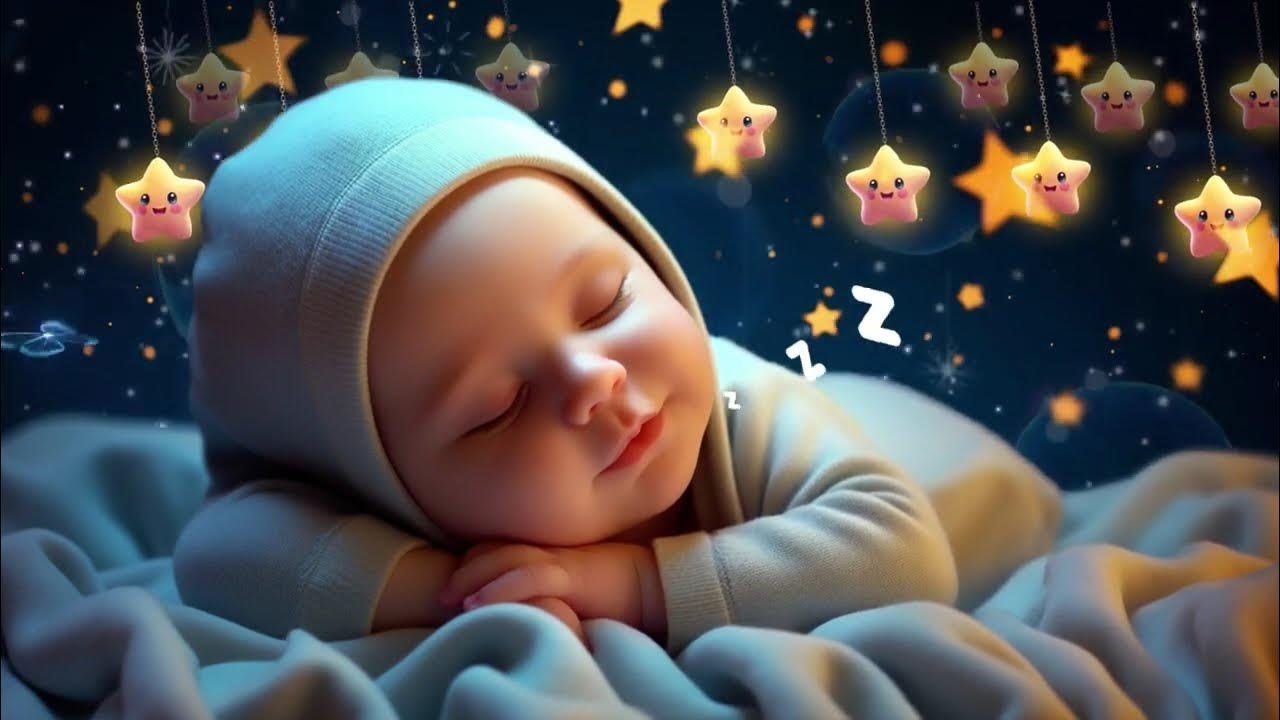 Mozart & Brahms Lullabies | Baby Sleep Music to Overcome Insomnia Fast 💤 3 Min Sleep Trick 🌙