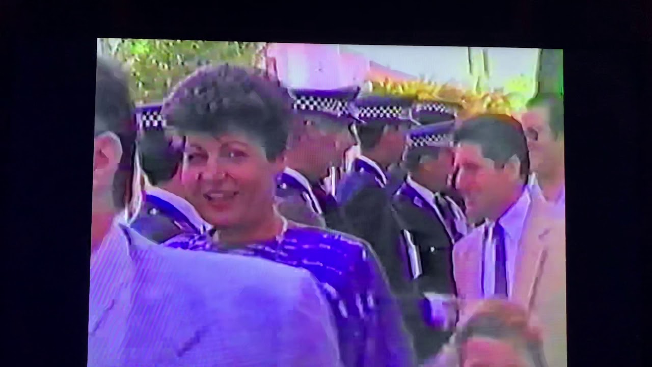 Fiesta policia local de Santa Eulalia del Rio.1988