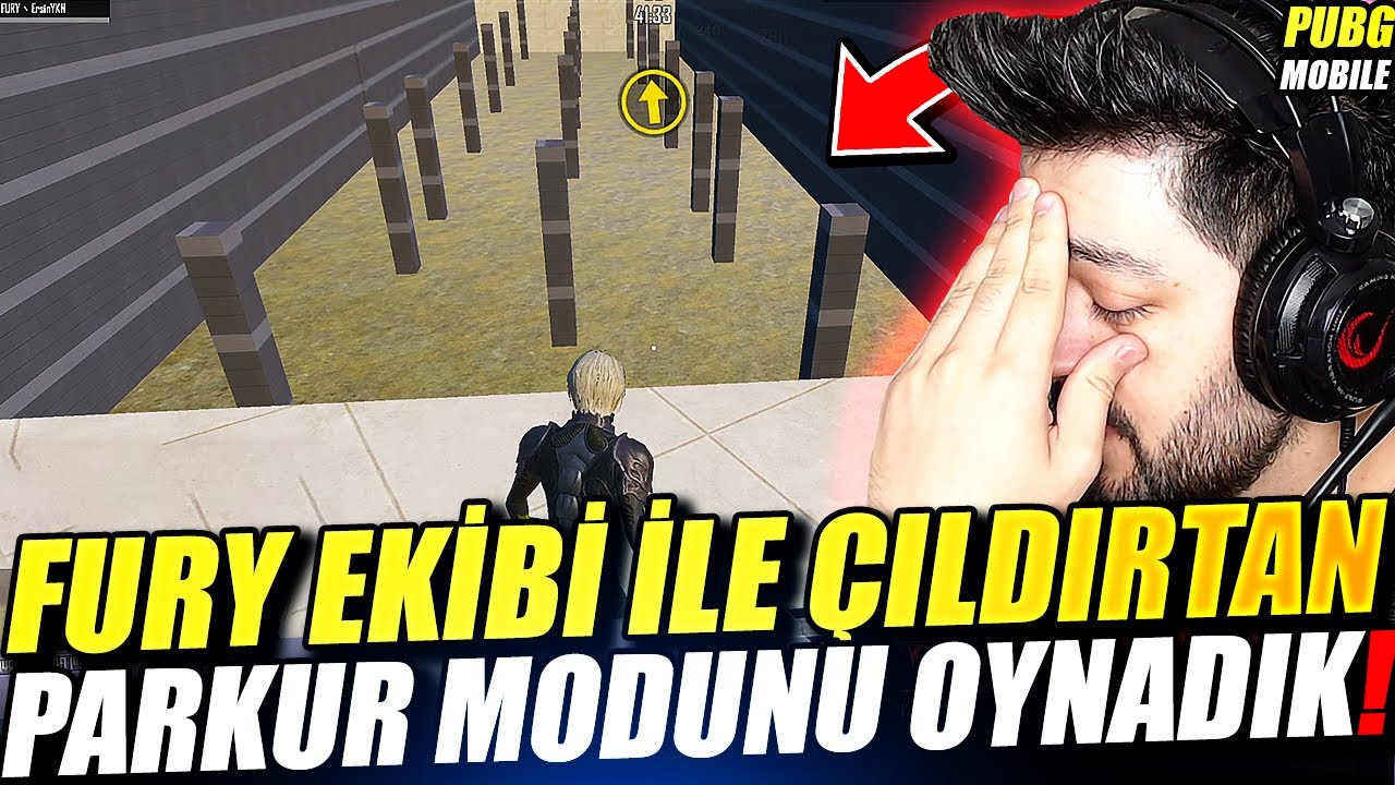 FURY EKİBİ İLE ÇILDIRTAN PARKUR MODUNU OYNADIK - PUBG Mobile