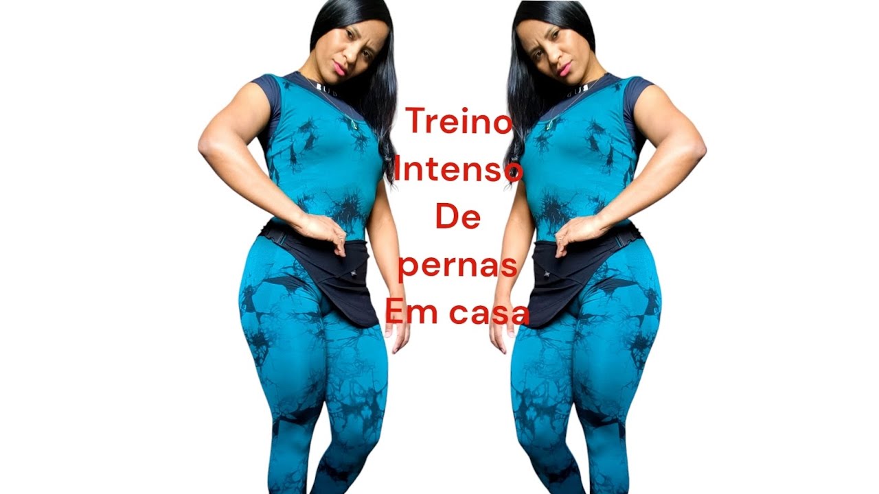 treino intenso para pernas grandes treinando em casa #treino #em #casa