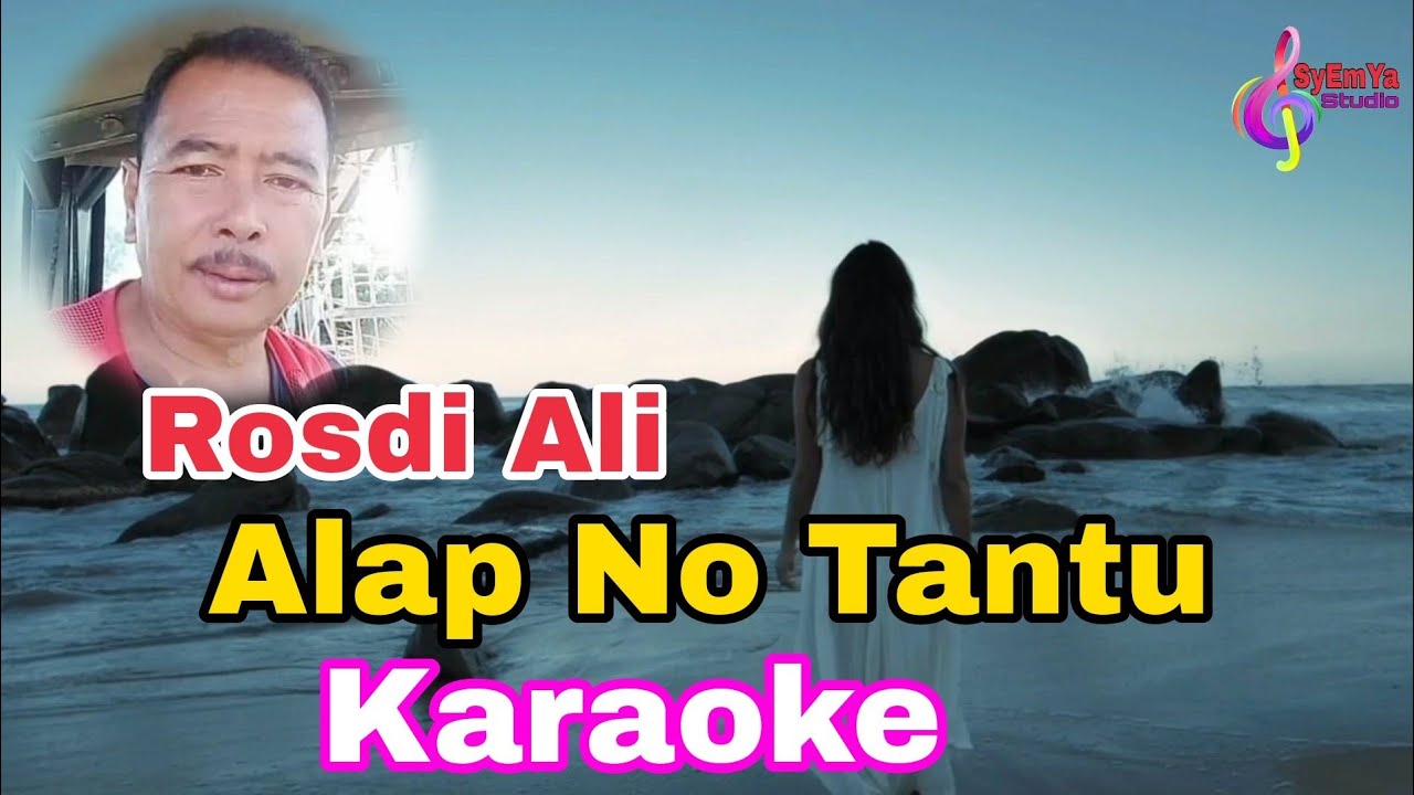 Rosdi Ali - Alap No Tantu KARAOKE 🌹 Lirik