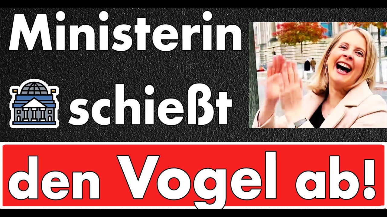 TikTok-Videos statt Arbeit? Bauministerin verh&ouml;hnt den Steuerzahler & blamiert sich v&ouml;llig!