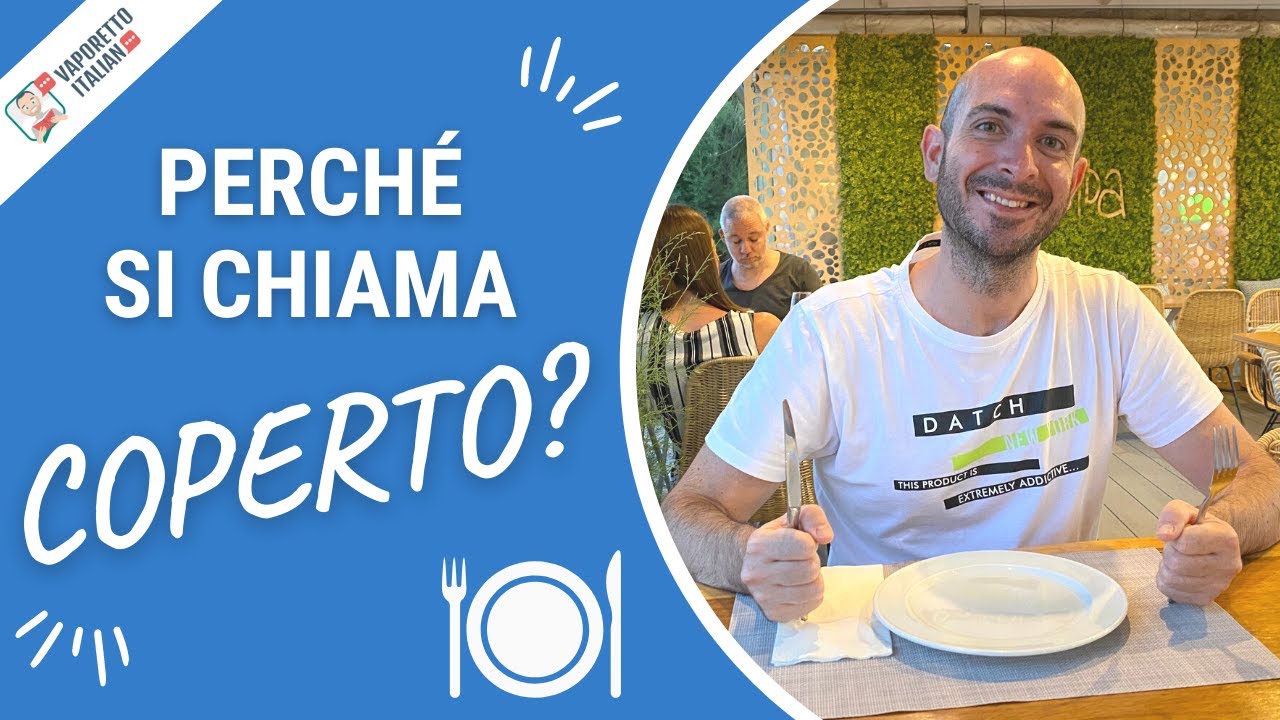 Il COPERTO nei ristoranti italiani - Significato e origine | Lezioni di lingua e cultura italiana