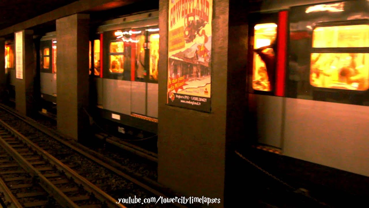 milano metro red