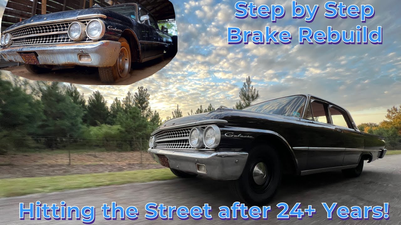 BARN FRESH 1961 Ford Galaxie 390! First Drive in 24+ Years!!