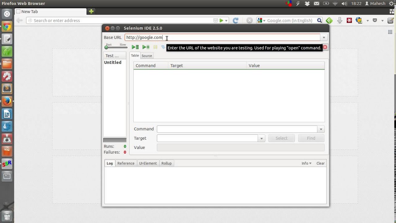 Selenium IDE Tutorial for Beginner